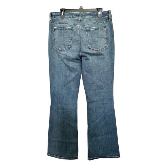 KUT FROM THE KLOTH SIZE 12 ANA FAB AB FLARE HIGH RISE JEANS WOMENS - Picture 3 of 14